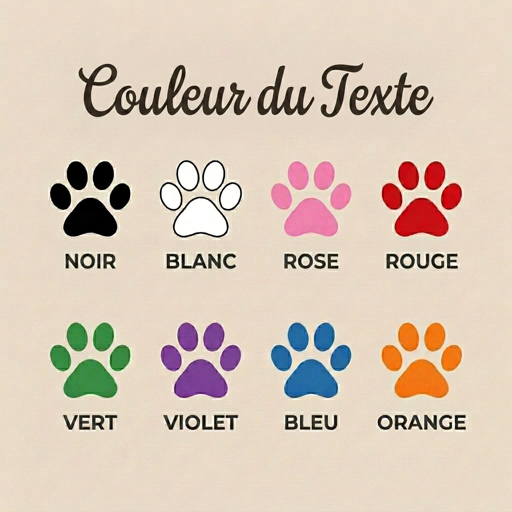 Gamelle Personnalisée Acier Inoxydable pour Chien et Chat