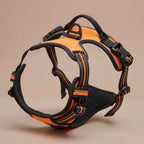 Harnais Anti-Traction pour Chien avec Clip Frontal – Poignée de Contrôle et Bandes Réfléchissantes, Grand Chien